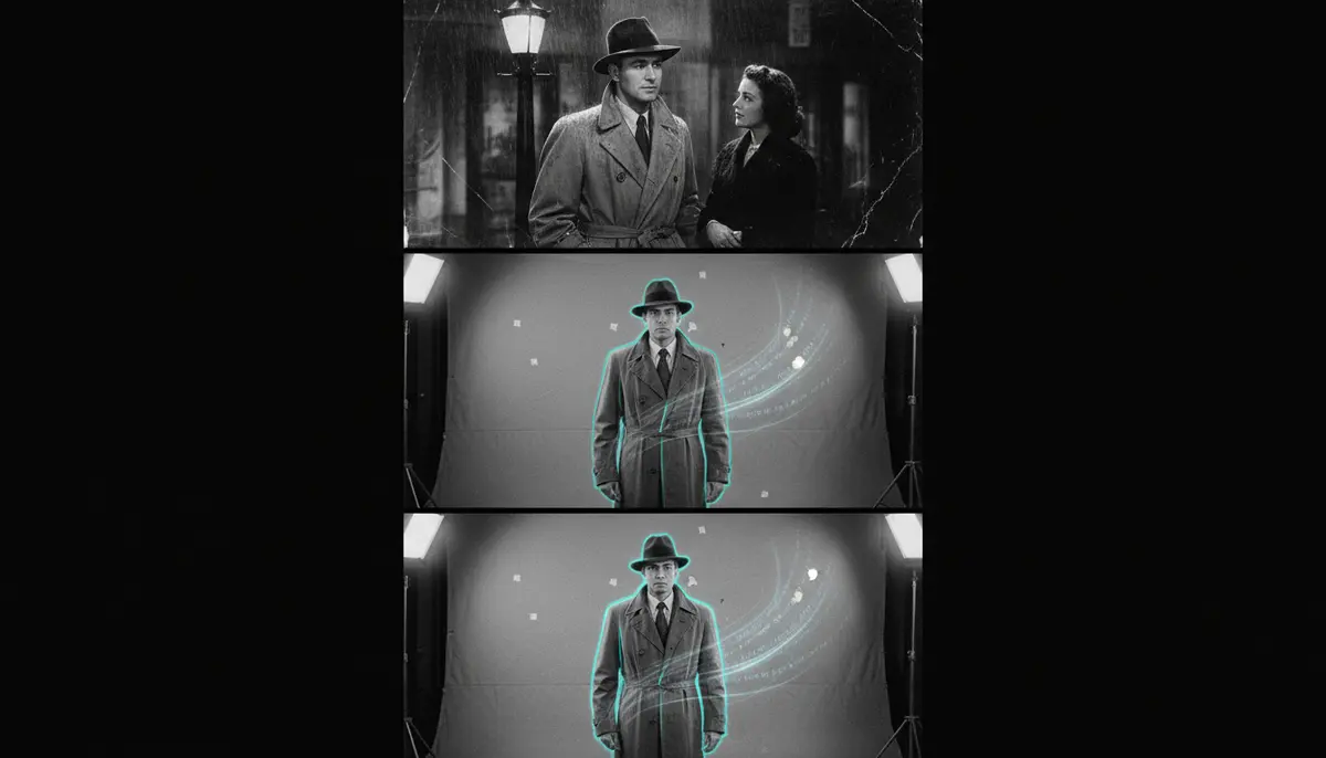 Illustration related to Magnificent Ambersons AI Restoration: Lost Footage Reborn