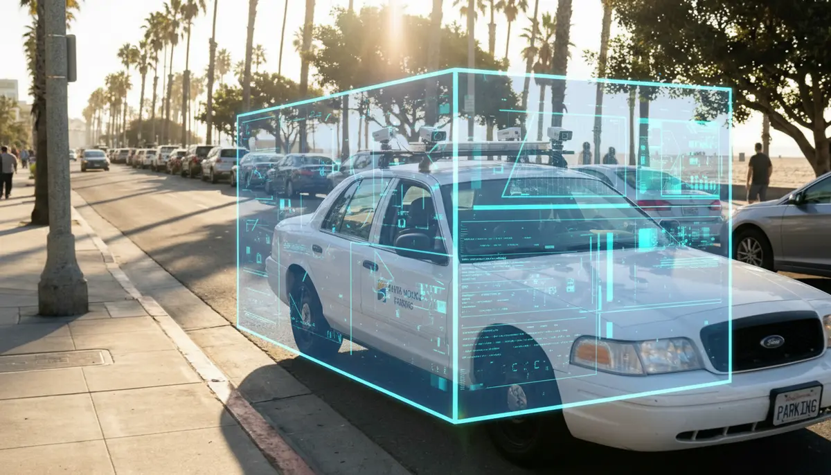 Diagram related to Santa Monica AI Bike Lane Enforcement: How It Works