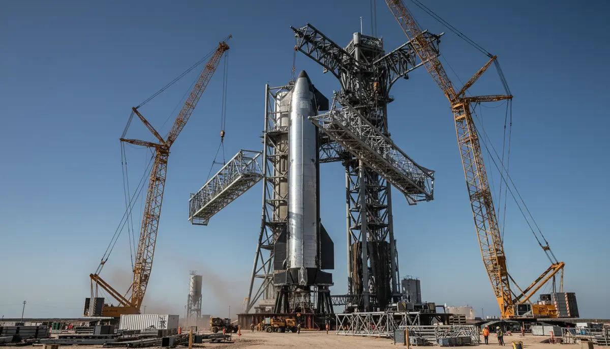 Diagram related to SpaceX LC-39A Crew Arm Removal: Starship Era [Analysis]